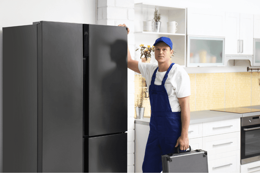 Fridge repair process step 7 - 90‑Day Warranty